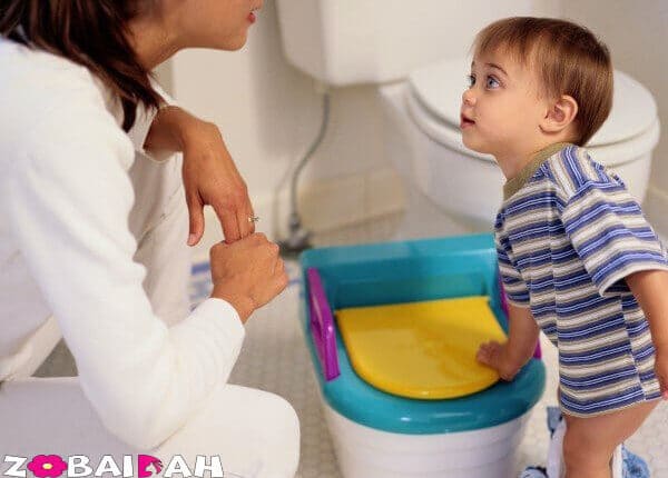 تعليم الطفل على الذهاب الى الحمام